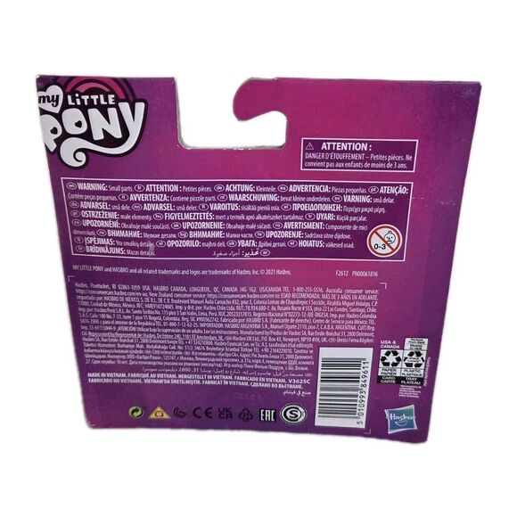 MY LITTLE PONY Sunny Starscout MLP Orange/Pink Doll Toy FIGURE w/Blue Comb NEW - Picture 2 of 2